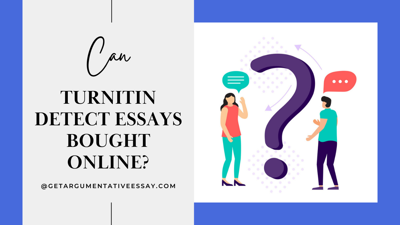 can turnitin detect essays bought online